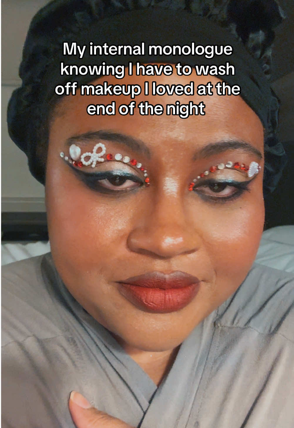 I also cannot stand matte lips anymore BUT the wind was doing too much for me to do a gloss 🥲 #makeupoftiktok #makeupoftheday #facebeat #makeuptherapy