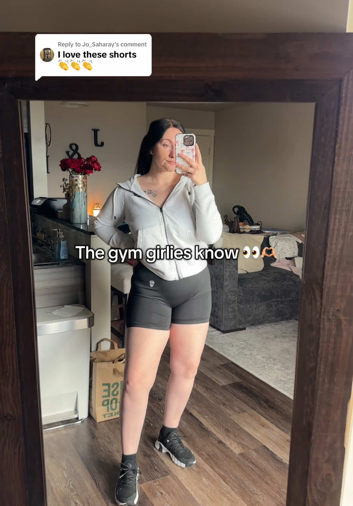 Replying to @Jo_Saharay and they’re on sale… 👀 @Gymreapers #gymshorts #hotgirlsummer #seamlessshorts #gymapparel #gymgirls #onsalenow #tiktokshoprestock #springsale 