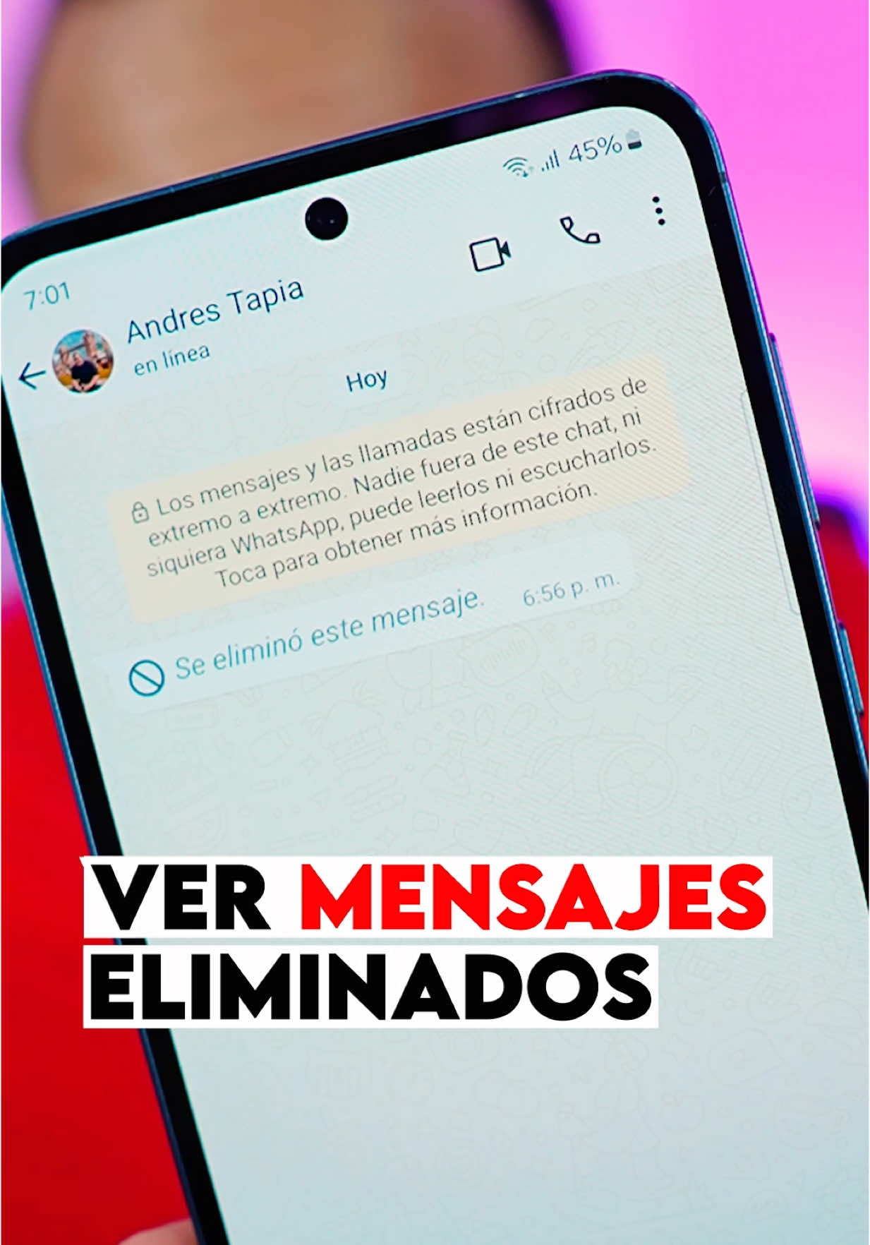 Así puede leer mensajes eliminados en WhatsApp #tipsdetecnologia #tecnologia #tipsandroid #tecnologiacolombia #tipscelulares #cali #Tech #tipstecnológicos #tipsandtricks #pasoapaso #trucosytips #trucoscelular #tipswhatsapp #bogota #medellin 