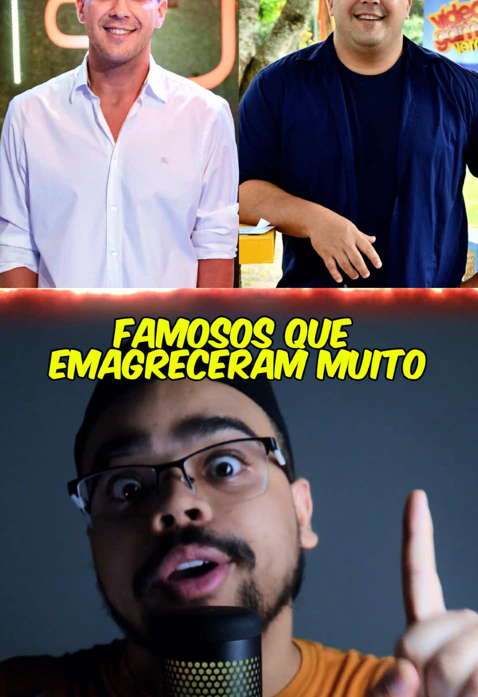 Famosos que emagreceram muito - bariatrica, ozempic, mounjaro💪🏻 #famosos #fofoca #saude #fyp #fy #foryou 