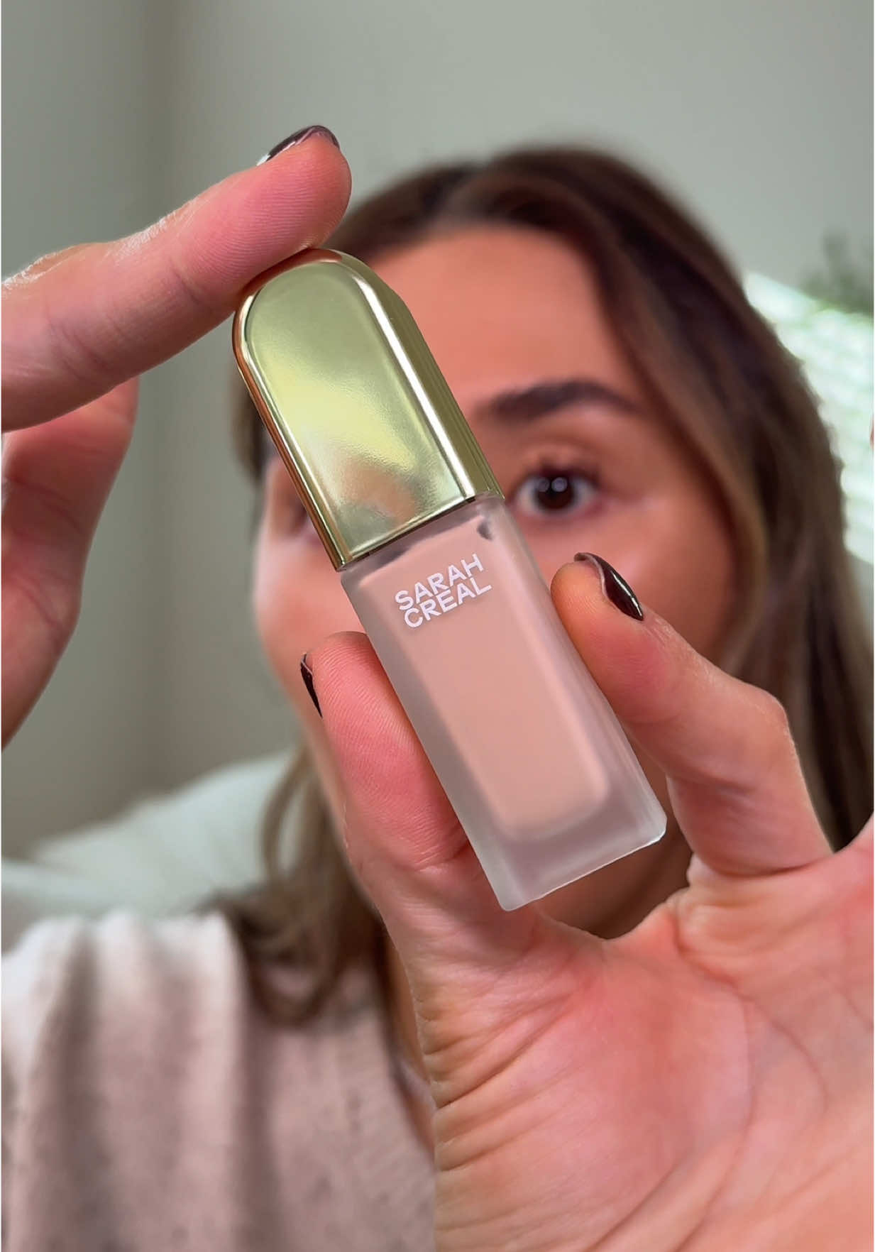 NEW @SARAH CREAL BEAUTY face flex concealer in shade 3.0 〰️ medium coverage, natural finish I’m a fan 👏🏽  #sarahcrealbeauty #makeupreview #concealerreview #newatsephora 