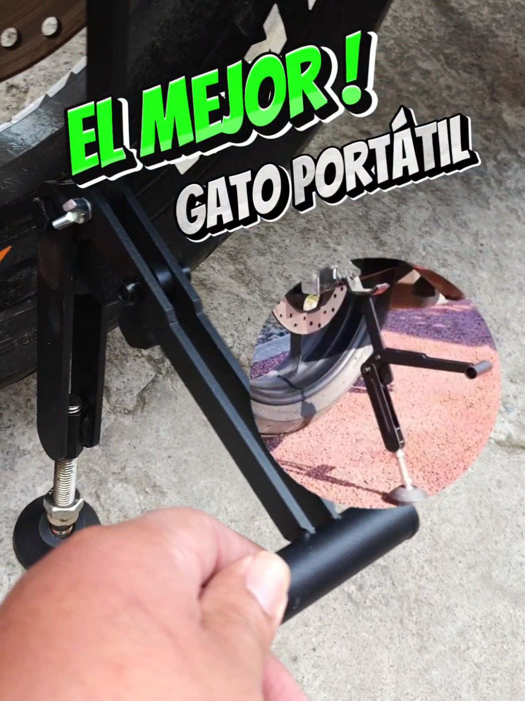 gato para moto😍 #gato #moto #elevador #llantas #mantenimiento #bikers #cadena #deportivas #caballete #parador #bikersoftiktok #ktmlover 