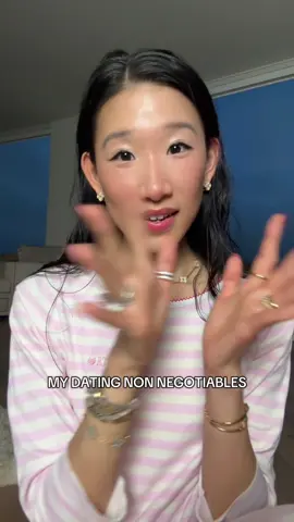 My dating non-negotiables (highly requested) 🧸💌  #datingtips #datingadvice #relationshipadvice #nonnegotiable #dating101 #datingadviceforwomen 
