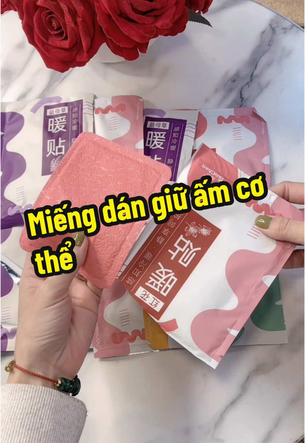 Bảo bối cho mấy bà sợ lạnh hoặc hay bị đau bụng ngày 🍓 đây #miengdangiuam #miengdangiunhiet #tienich 