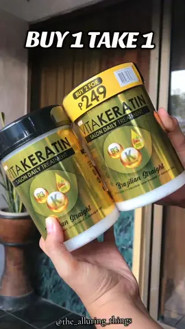 Buy 1 Take 1‼️ Vitakeratin Salon Daily Treatment 💗 #keratin #keratintreatment #haircare #hairproducts #hairtreatment #foryour #fyp #foryoupage 