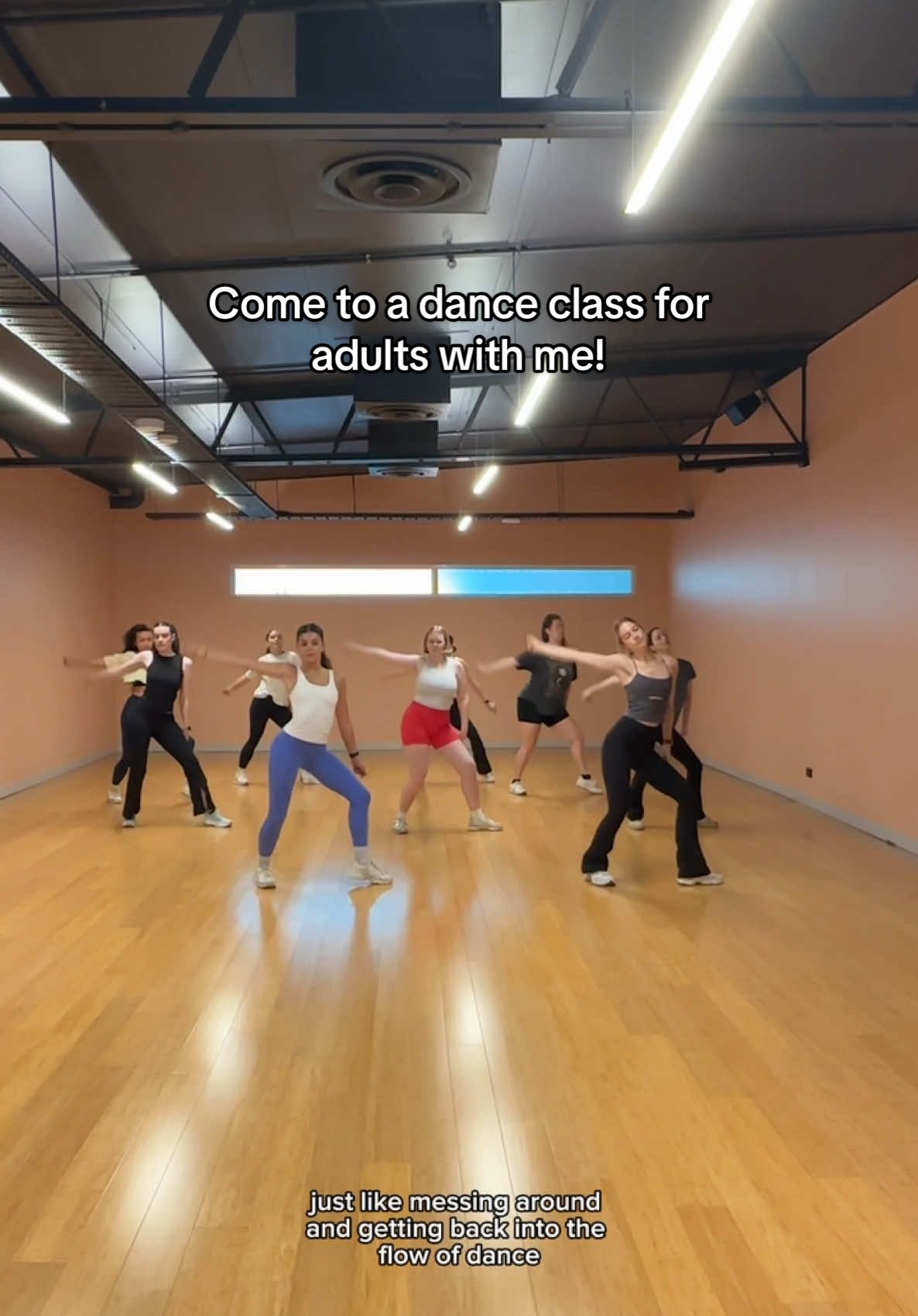 Come to an adult dance class for beginners with me at @dancewithgabby!! if you’ve been thinking about getting back into dance, take this as your sign 🩷 #Vlog #comewithme #dancing #jazzdance #tryingnewthings #adultdanceclass #danceclass#CapCut 