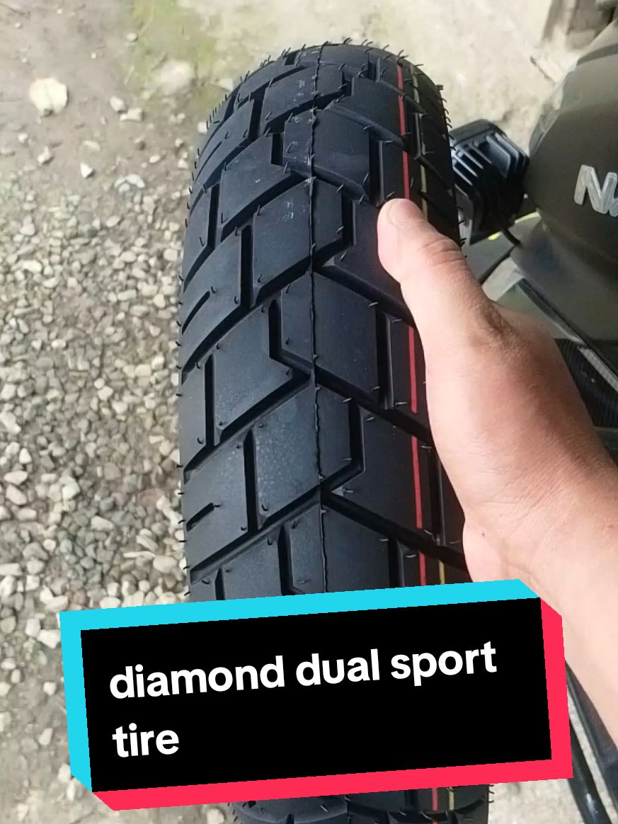 DIAMOND TIRE DUAL SPORT TUBELESS. #diamondtiresdualsport #tire #tubelesstire 