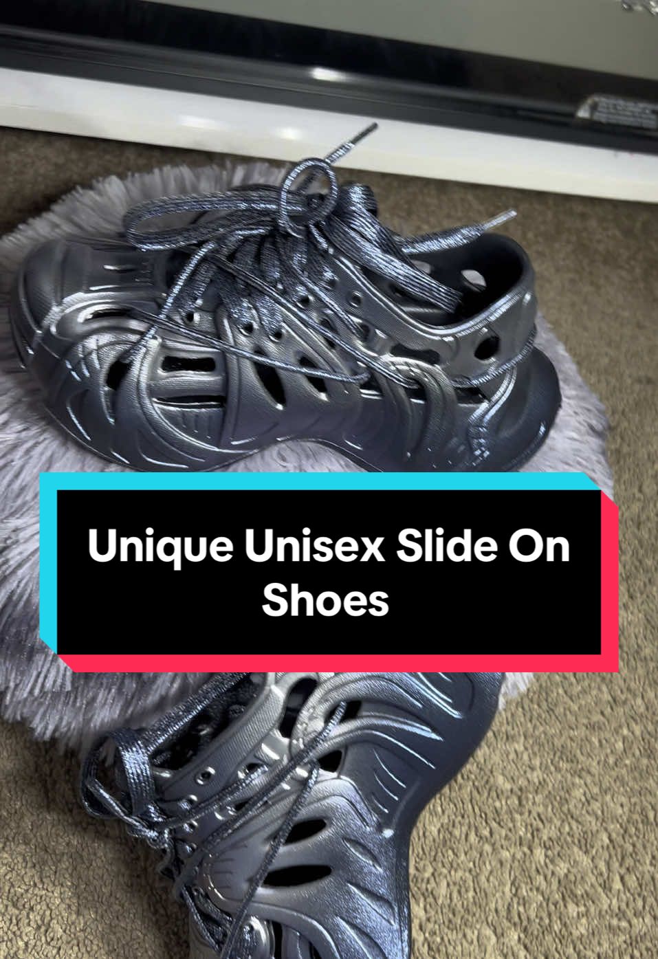 Unique unisex slide on breathable shoes #slides #shoes #mens #women #creatorsearchinsights #sneakers #fyp #tiktokmademebuyit 