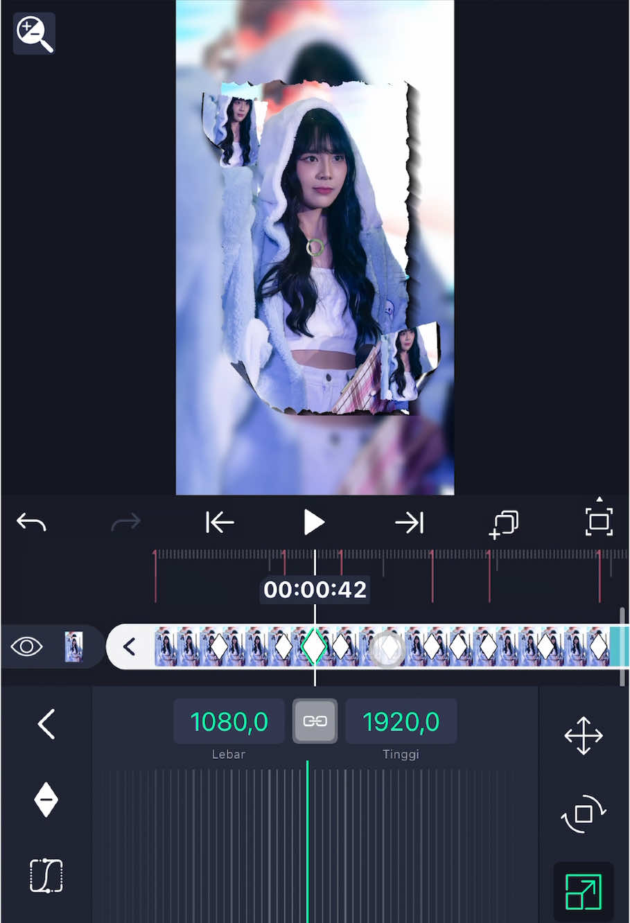 Tutorial jj ngambang🗿#ikipreset #tutorialalightmotion #alightmotion #fyp #edit 