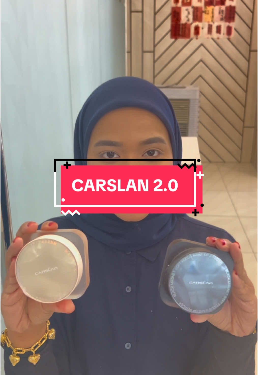 Finishing yang baru lagi elok tau so grab cepat #kinbeautyz #carslan #loosepowder #BeautyTok 