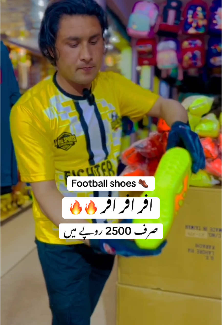 Football shoes offer 2500 🔥❤️ #AoneSportsBatkhela #AoneSport #cristianoronaldo #footballtiktok #viralvideo #trendingsong #Foryou #foryoupageofficiall 