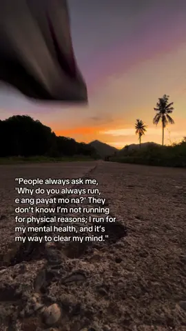 Finding inner peace through running. #Running #fyp 