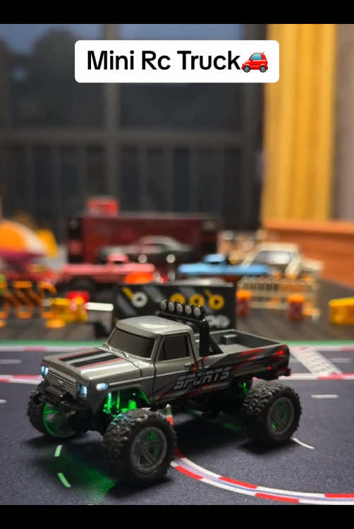 A mini remote control car that you can pick up and play with anytime, anywhere#truck #minirccar #toys #rc 