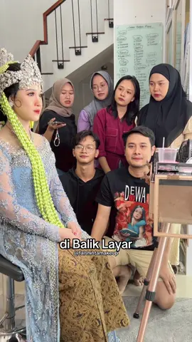 Ngetes mental pengantin pake gaya ini.. #falshintamakeup #bts #dibaliklayar #behindthescenes #transisimakeup 