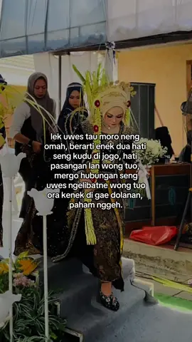 paham nggeh.. •Sumber video: @yunida_wedding #bahanstory #jowostory #fyp 