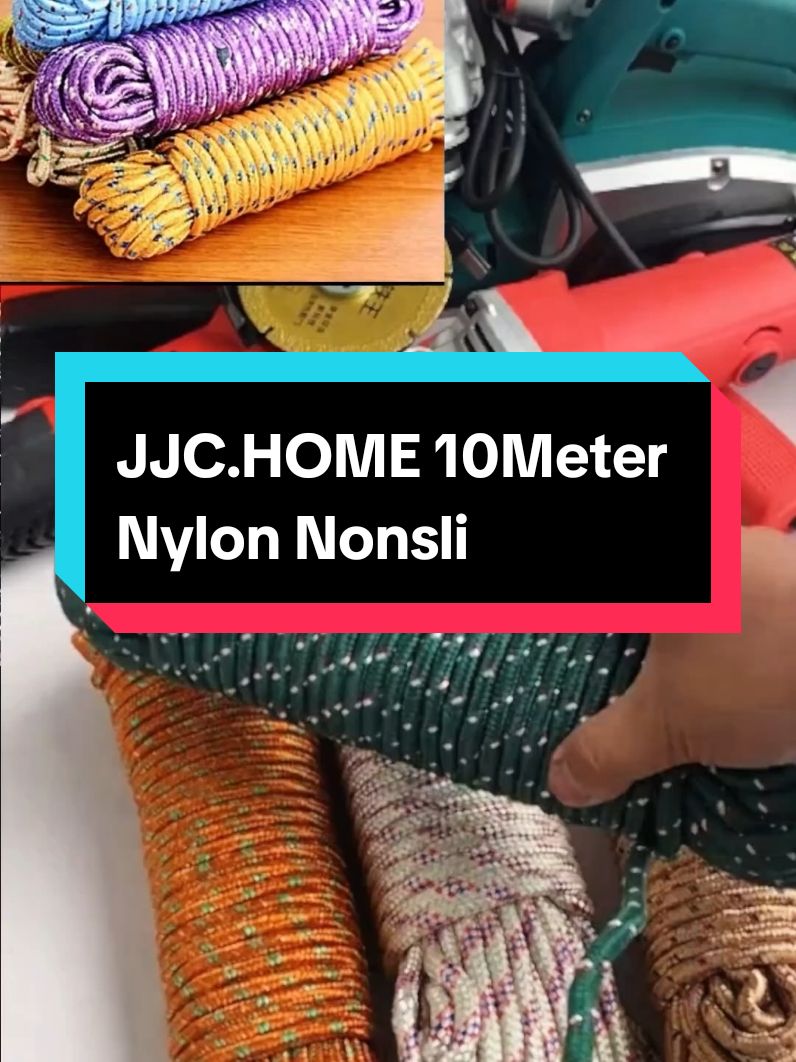 JJC.HOME 10Meter Nylon Non-sli#tiktok #foryoupage #fypシ #Clothesline #nylonline #rope