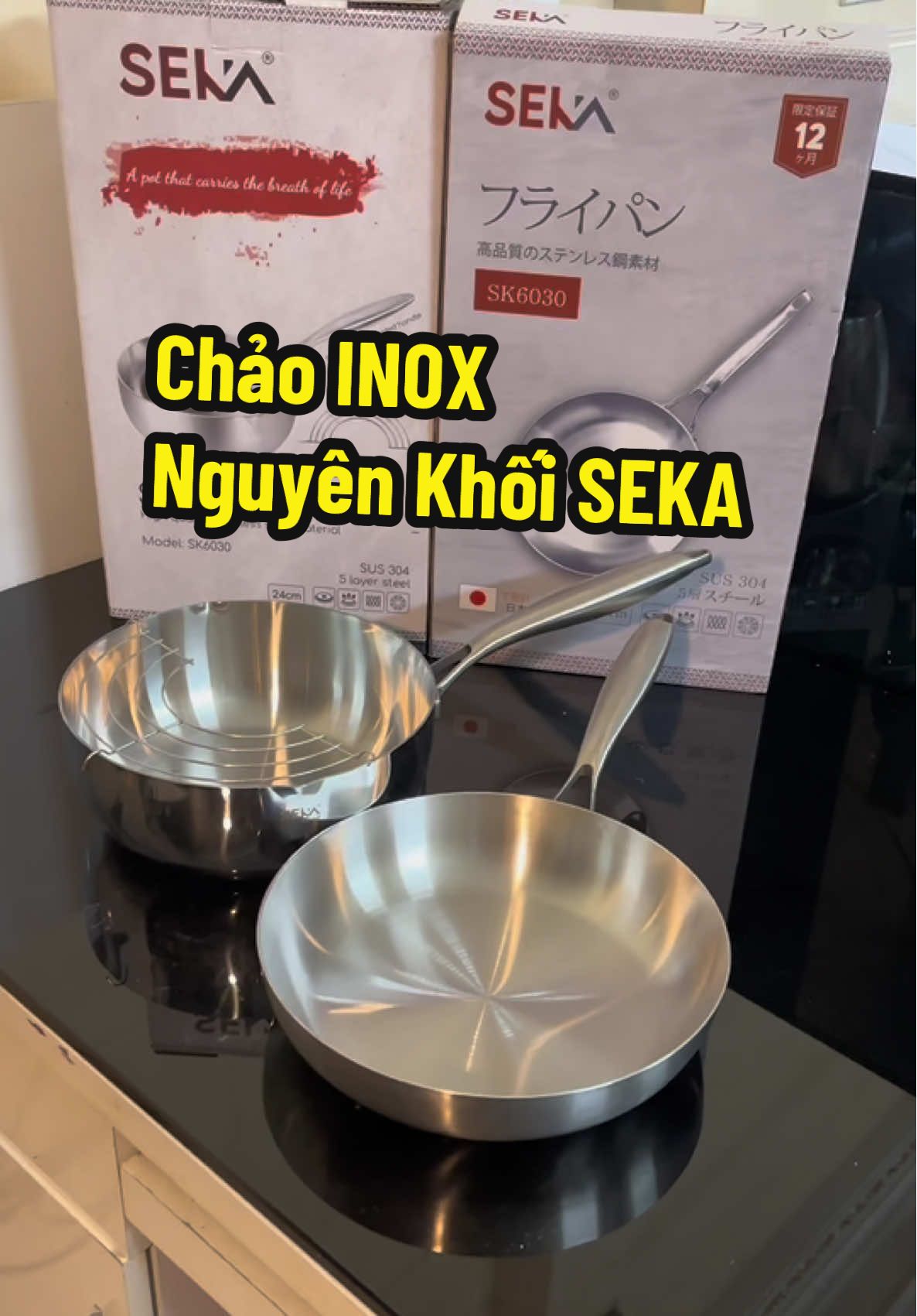 CHẢO Nguyên INOX Khối SEKA Dùng Cho Mọi Loại Bếp, Bảo hành 12 tháng chính hãng  #chaochongdinh #chauau #chaochongdinhseka #chao #chaochongdinhcaocap #chaocaocap #chaochauau #dobep #giadung #xuhuong #chaonoi #chaoinoxchongdinh #chaonguyenkhoi #chaosekanguyenkhoi #chaoinoxseka #chaodanang #sekaofficial #seka #chao #chongdinh #da #hoacuong #vanda #chaoda #bepga #beptu #bepdien #nhom #inox #dayinox #chaonhom #chaoinox #cango #chảo_bếp_từ #chảo_chống_dính_bếp_từ #chảo_chống_dính_cao_cấp #chảo_sâu_lòng #chảo_đá_hoa_cương #chảo_từ #chảo_không_dính #chảo_đá_chống_dính #chảo_chống_dính_loại_nào_tốt #chảo_inox_chống_dính #chảo_chống_dính_đá_hoa_cương #chảo_chống_dính_sâu_lòng #chảo_rán #chảo_sâu_lòng_bếp_từ #chảo_xào_sâu_lòng #chảo_chống_dính_tốt #chảo_lòng_sâu #chảo_đá_sâu_lòng #chảo_chống_dính_ceramic 