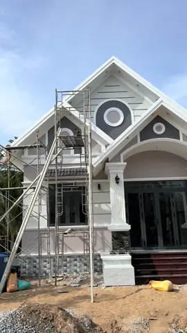 Sân cổng rào nữa là đẹp rồi 😊, nhà Anh Lập, Mỏ Cày, Bến Tre😊#xaynhadep #xaydungkimtan #xaynhatrongoibentre #xuhuongtiktok #nhacap4hiendai #xâydựngbếntre #nhamaithai 