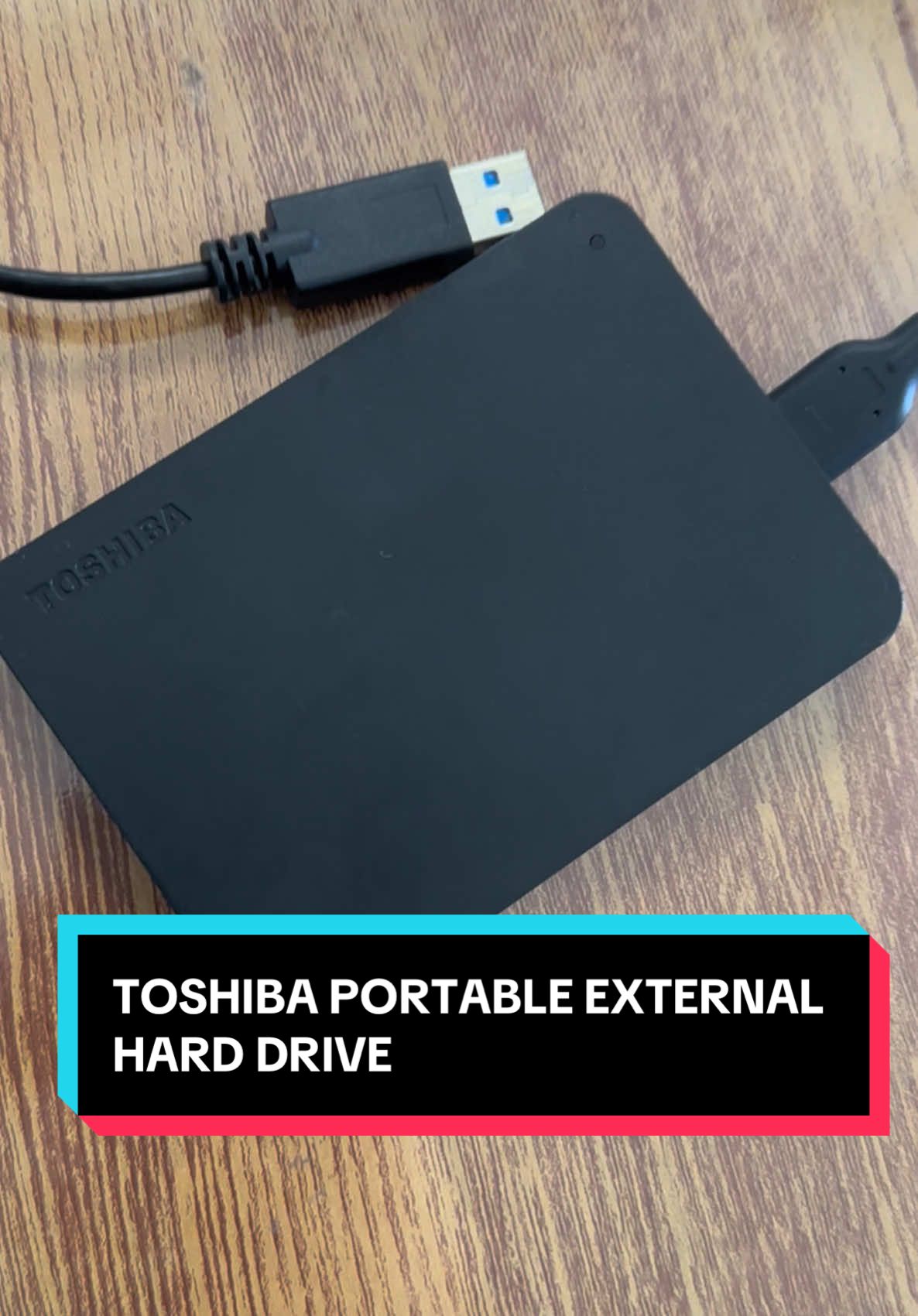 TOSHIBA PORTABLE EXTERNAL HARD DRIVE #toshiba #toshibaportableexternalharddrive #externalharddrive #goodquality #trending #affordable #hotselling 