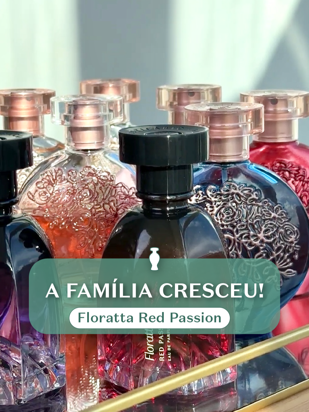 Essa família está ficando grande, hein? E vamos à lista das apaixonadas por Floratta, qual o seu preferido? 👀✍️ #oBoticario #FlorattaRedPassion #FlorattaLovers