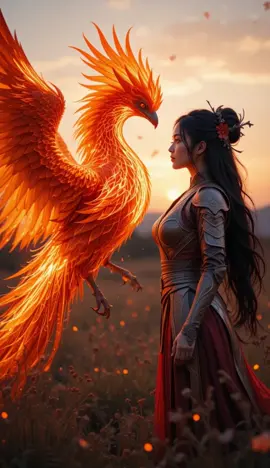 Lady Phoenix 🧬😮🔥#fypシ #fyp #aifusion #fusion #aivideo #aivideogenerator #aiartgenerator #fusionai #mythicalcreature #phoenix #dnafusion #klingai #hybridcreatures #hybrid