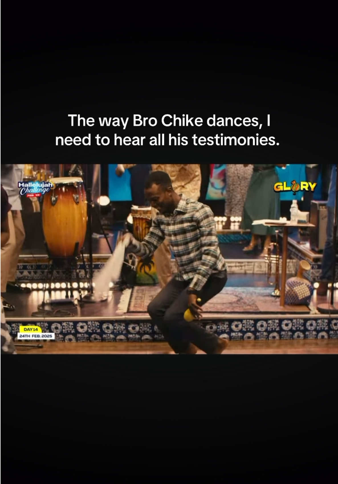 Because his dance moves speak volumes atp #hallelujahchallenge #day14 #hallelujahchallenge2025 #brotherchike #nathanielbassey #tiktoknigeria 