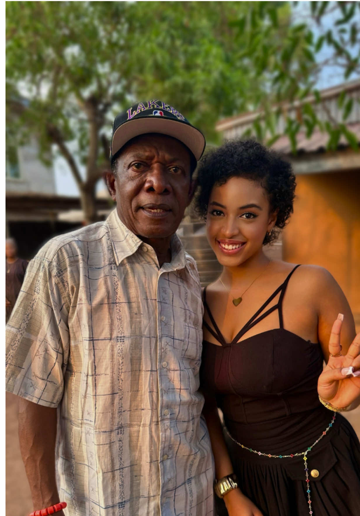 Met with the legend himself Osuofia 🤭🤭 it’s such an honor sir thanks for the opportunity ❤️ #fyp #videoviral #prettybetty #goviral #foryoupage❤️❤️ 