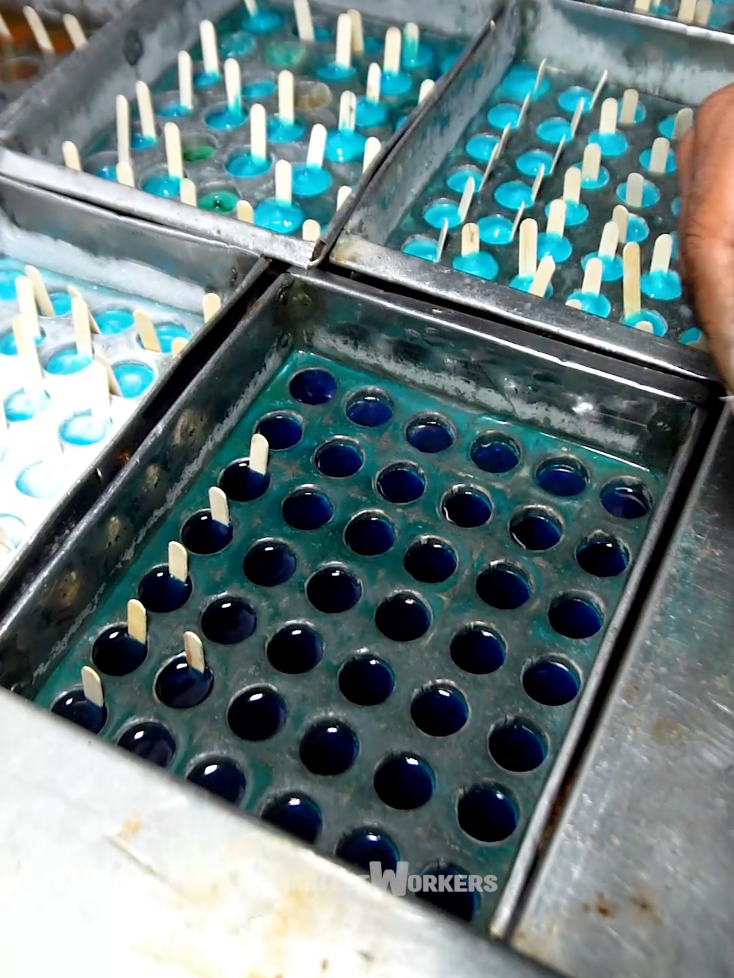 Behind the Scenes: How Blueberry Ice Pops Are Made in Factories