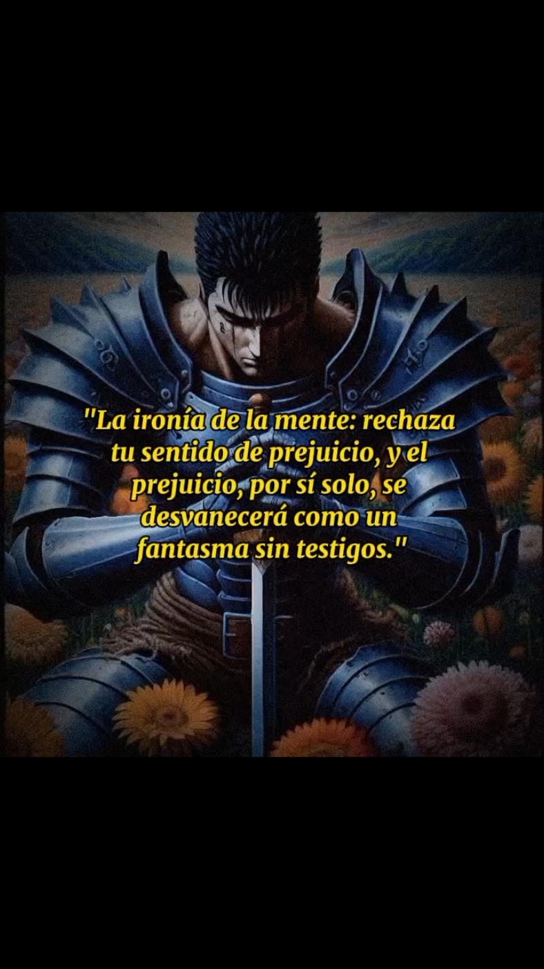 El prejuicio es como una sombra que solo existe porque hay una luz que lo proyecta. Si dejas de alimentar esa luz—si abandonas la necesidad de juzgar—entonces la sombra pierde su forma y desaparece por sí misma. La mente es paradójica: cuanto más intentas luchar contra un prejuicio, más lo refuerzas; pero si simplemente lo dejas ir, si rechazas la idea de sostenerlo, se disuelve como un eco en un desierto sin oídos. #filosofia #filosofiaoscura @TikTok 