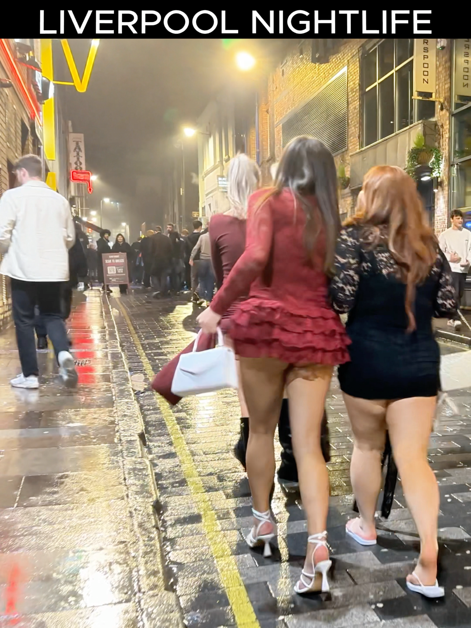 Liverpool 15th Feb #AfterPartyVibes #WeekendVibes #saturdaynight #NightOut #PartyGirls #SaturdayNight #CityVibes #UKNightlife #GirlsNightOut #StreetParty #DancingQueens #LateNightFun #HighHeels #PartyScene #DrunkPeople #liverpool #liverpoolnightlife #liverpoolnightout #liverpoolclubs #beautiful