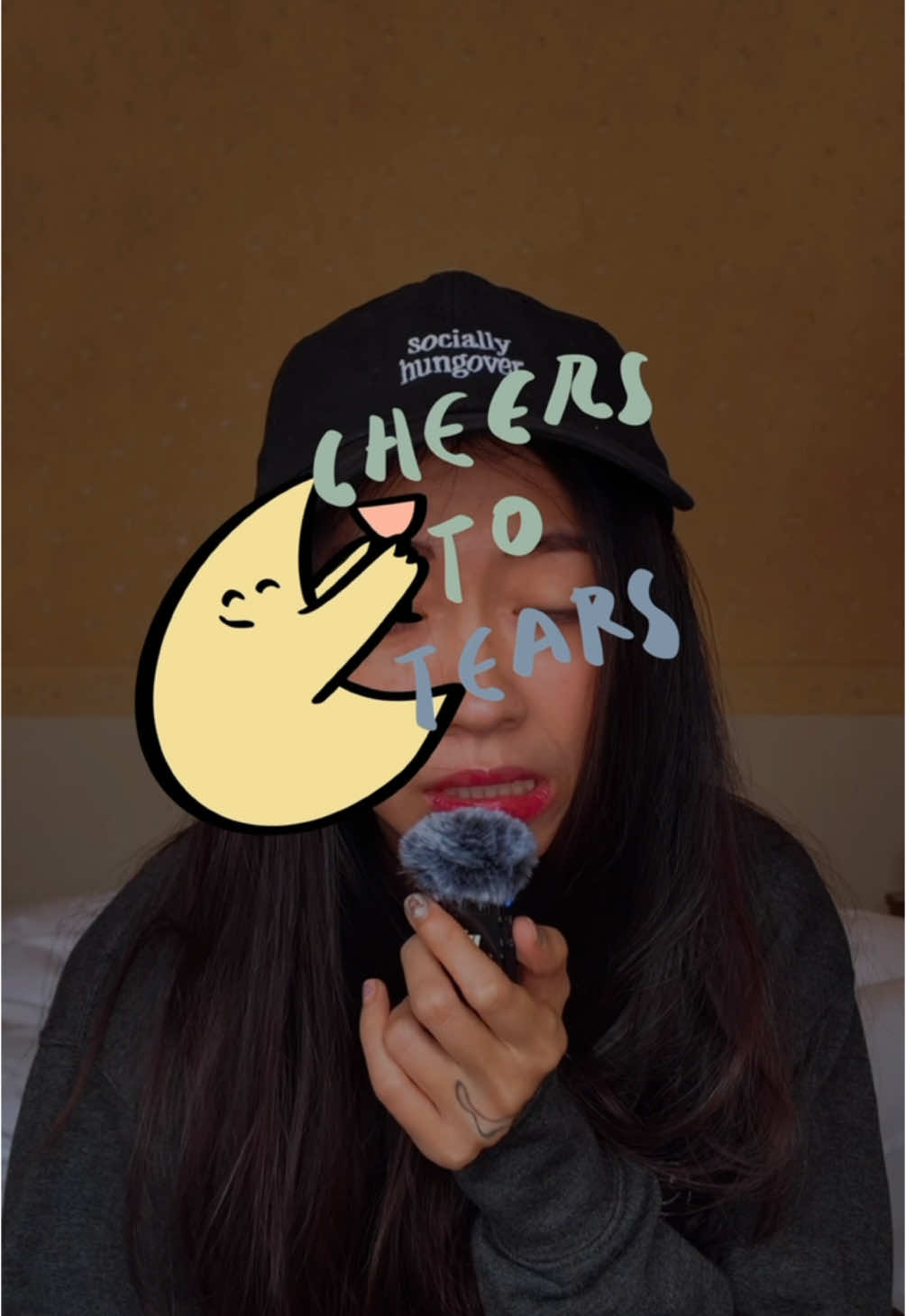 cheers to tears🍷 from me to you. real love, mel🤍 #justsomesimplethings #artformentalhealth #cheerstotears #letstalkaboutit 