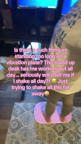 #workout #vibrationplate #standupdesk #working 