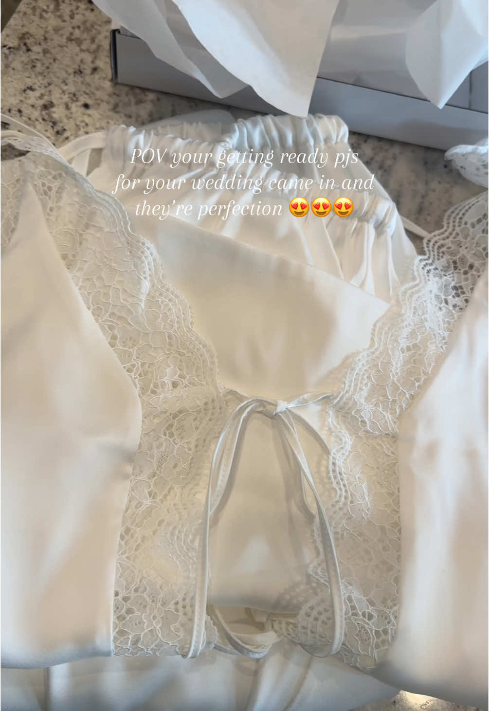 @therobe I AM IN AWE #2025bride #wedding #bridal 