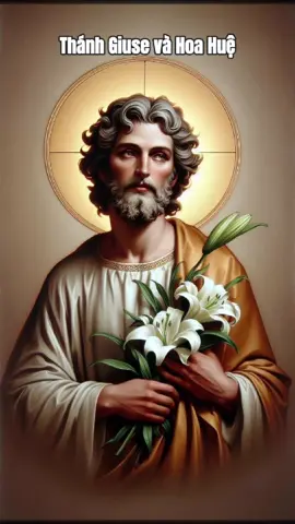 Thánh Giuse và Hoa Huệ #xuhuong #catholic #cauchuyenhay #giesu #caunguyen #jesus