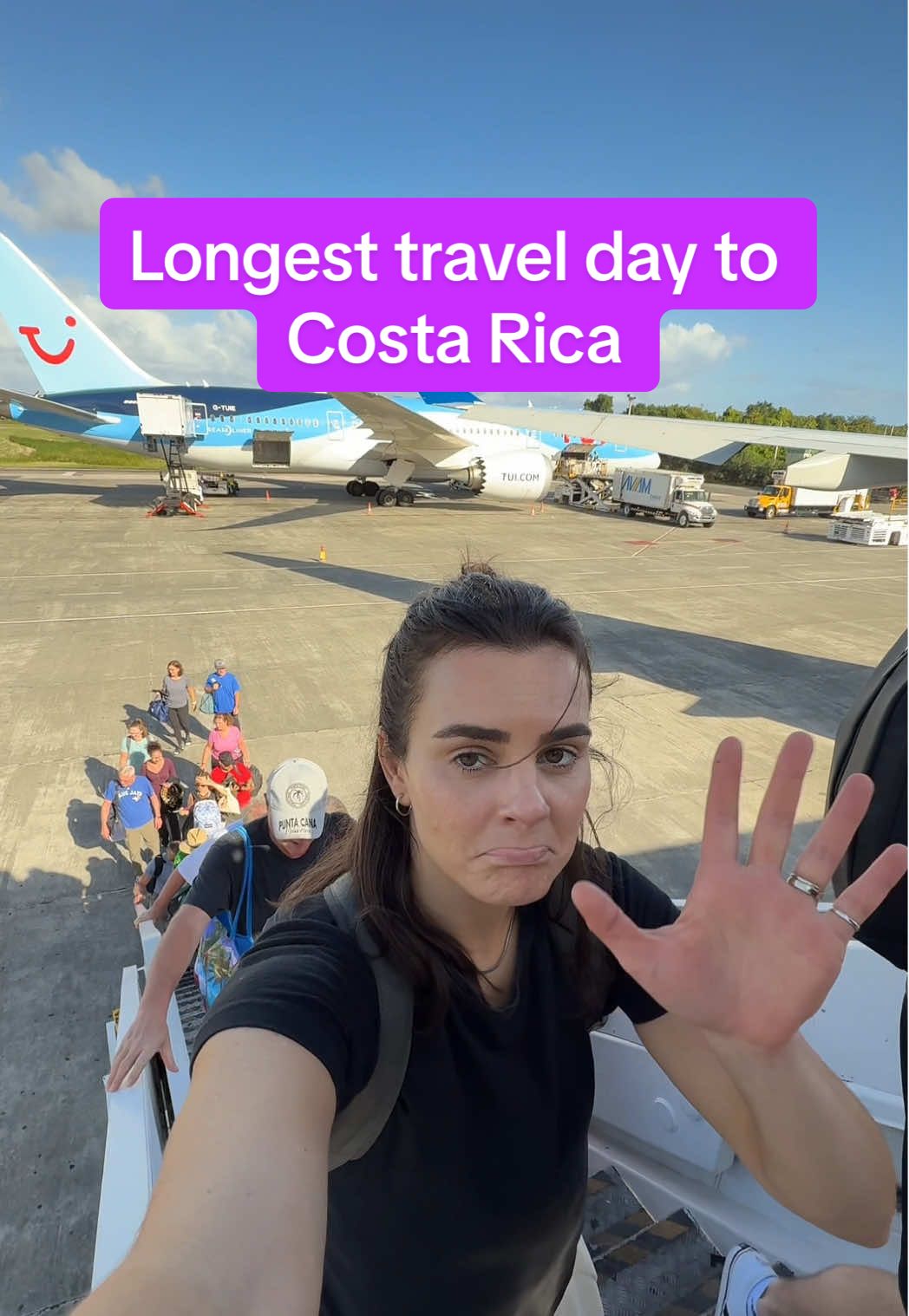 Feeling very grateful that everything worked out. I was running on BUZZ at this point. #travel #costarice #toronto #travelvlog #beldoesstuff 
