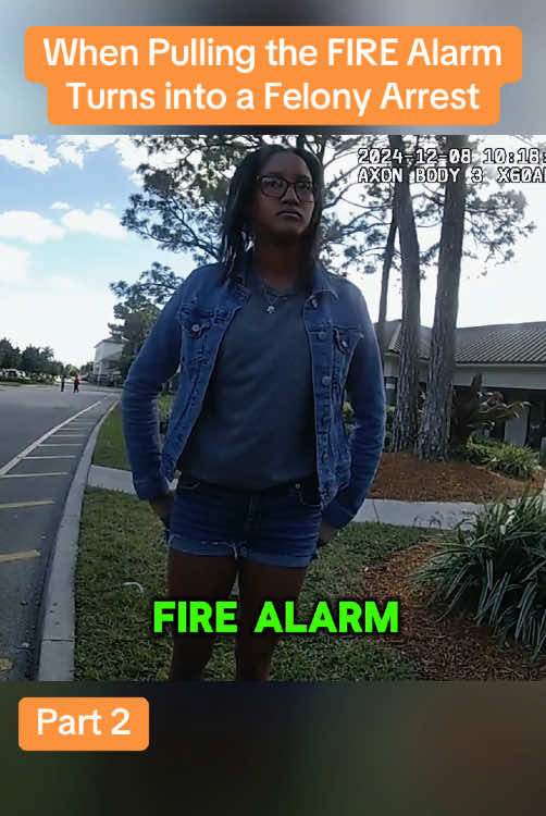 When Pulling the FIRE Alarm Turns into a Felony Arrest #cops #policeofficer #bodycam #foyou #fyp 