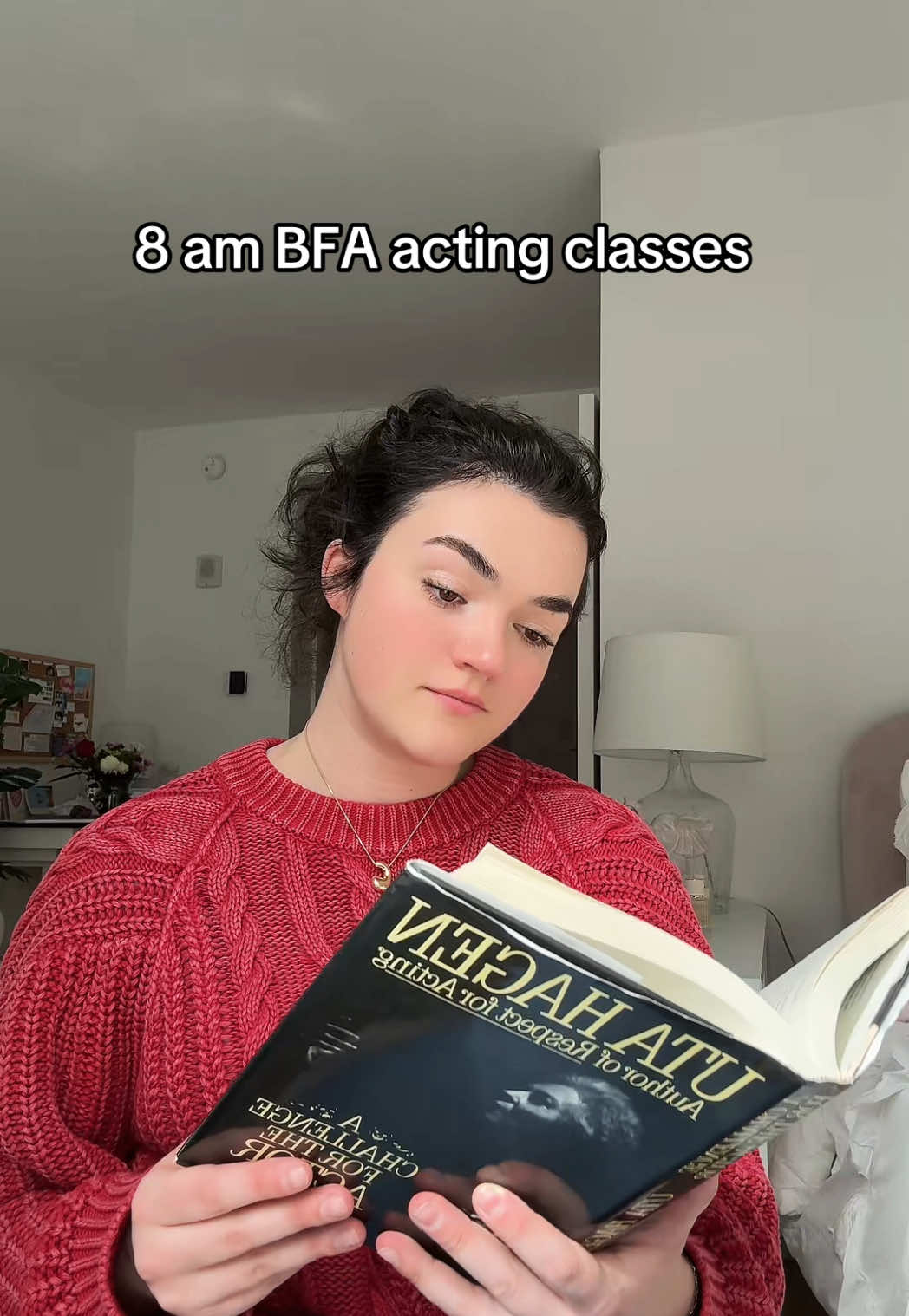 the assignment was “a 1 min monologue about why you got into acting” #theatreinfluencer #musicaltheatre #musicaltheatretiktok #microinfluencer #theatrekids #bfaacting #actingclasses 