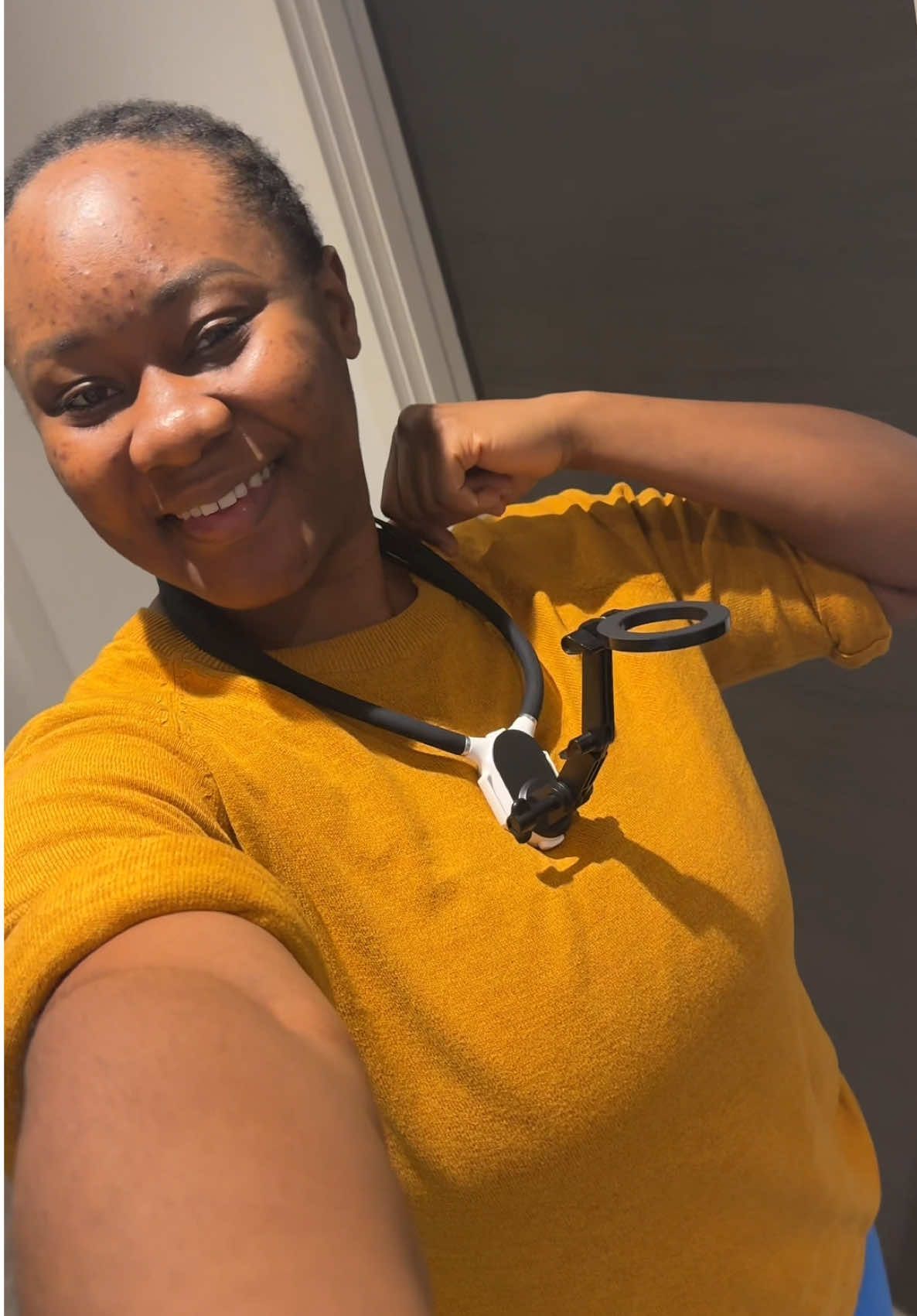 This has become a necessity for my content  #neckphoneholder #phoneholder #content #contentcreator #pov