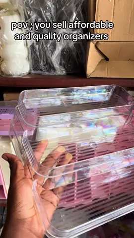 Shop quality and affordable containers on our website or send a dm on our instagram page to order  Surulere lagos  #containers #organizers #acryliccontainers 