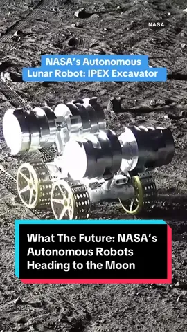 Meet #NASA’s IPEx excavator. The agency plans to use this #autonomous robot to extract #moondust and help pave the way for a sustained human presence on the moon and beyond. 🤖🌚 #excavator #Science #nasatechnology #space #ipex #ipexexcavator #moon #autonomousrobot 
