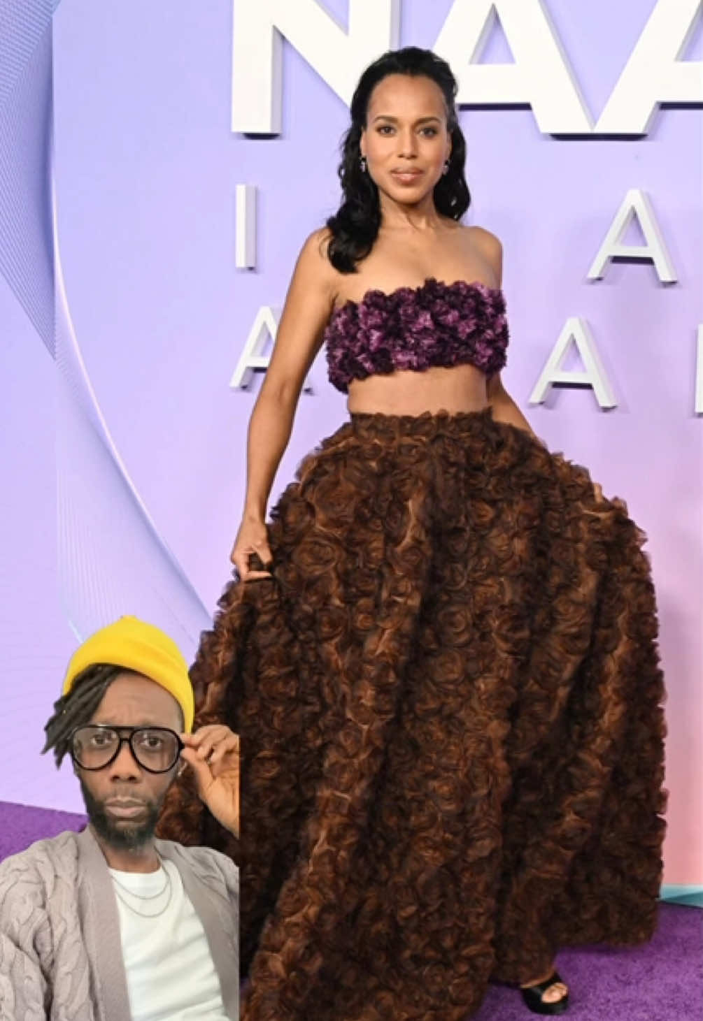 ✌🏾fashion 101…  naacp awards 2025…  #naacp #black #celebrity #trending #fyp #fashion #101 #kerrywashington #taraji#kerrywashingtontaraji #funnyvideo #tiktok 