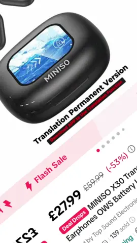 Wireless translation earphones #tiktokmademebuyit #shopee #reels#CapCut 