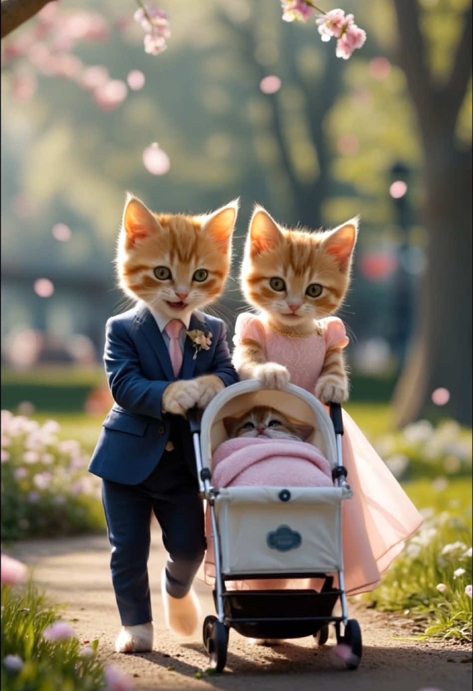 (Part 2) Poor Cat Loses His Mom, Struggles for Food, and Works Hard to Change His Fate..#aicatstory #aicatsvideo #aigenerated #foryou #catsoftiktok #foryoupage #poorcat #aicatstories 