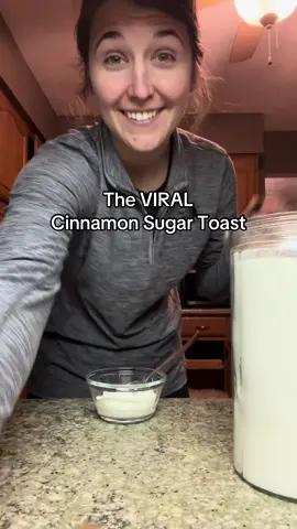 The VIRAL Cinnamon Sugar Toast!  #cinnamonsugar #cottagecheese #viral #fyp #foryoupage #trend #trending #viral #viralrecipe #easy #viralfood #simple #highprotein 