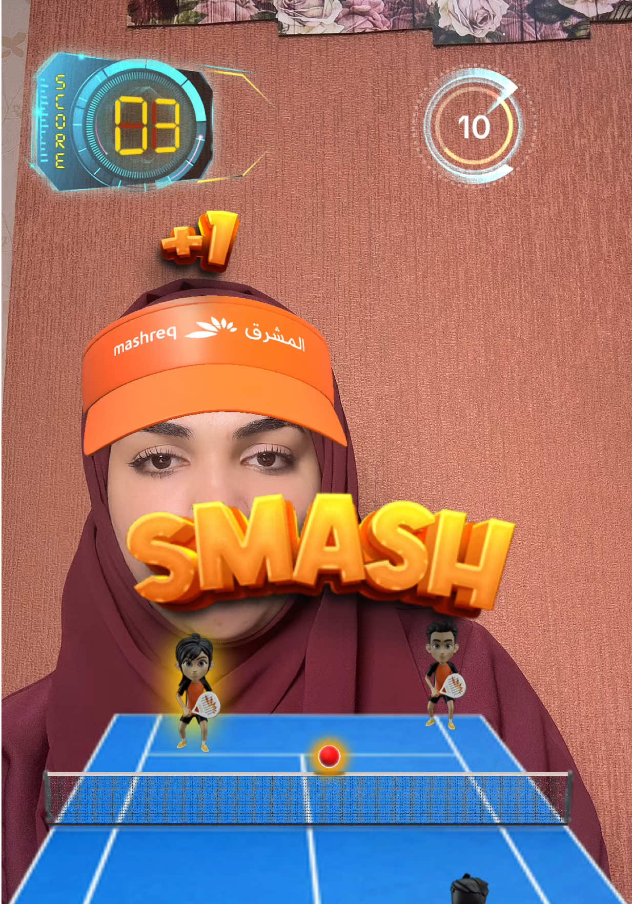 Amazing Paddle Tournament , Play This Game And Dont Forget To Tag Mashreq To Win Exciting Prices @Mashreq #SMASHREQ 