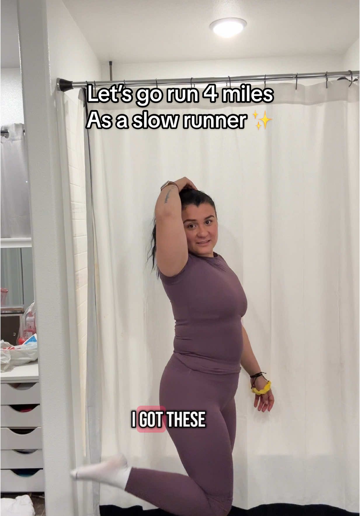 Whaaat 4 miles down! Can’t wait to say I ran 6 miles or 10 😭😭  #5K ##5ktraining #training #Running#runner #runtok #clothes #4miles #fyp. 