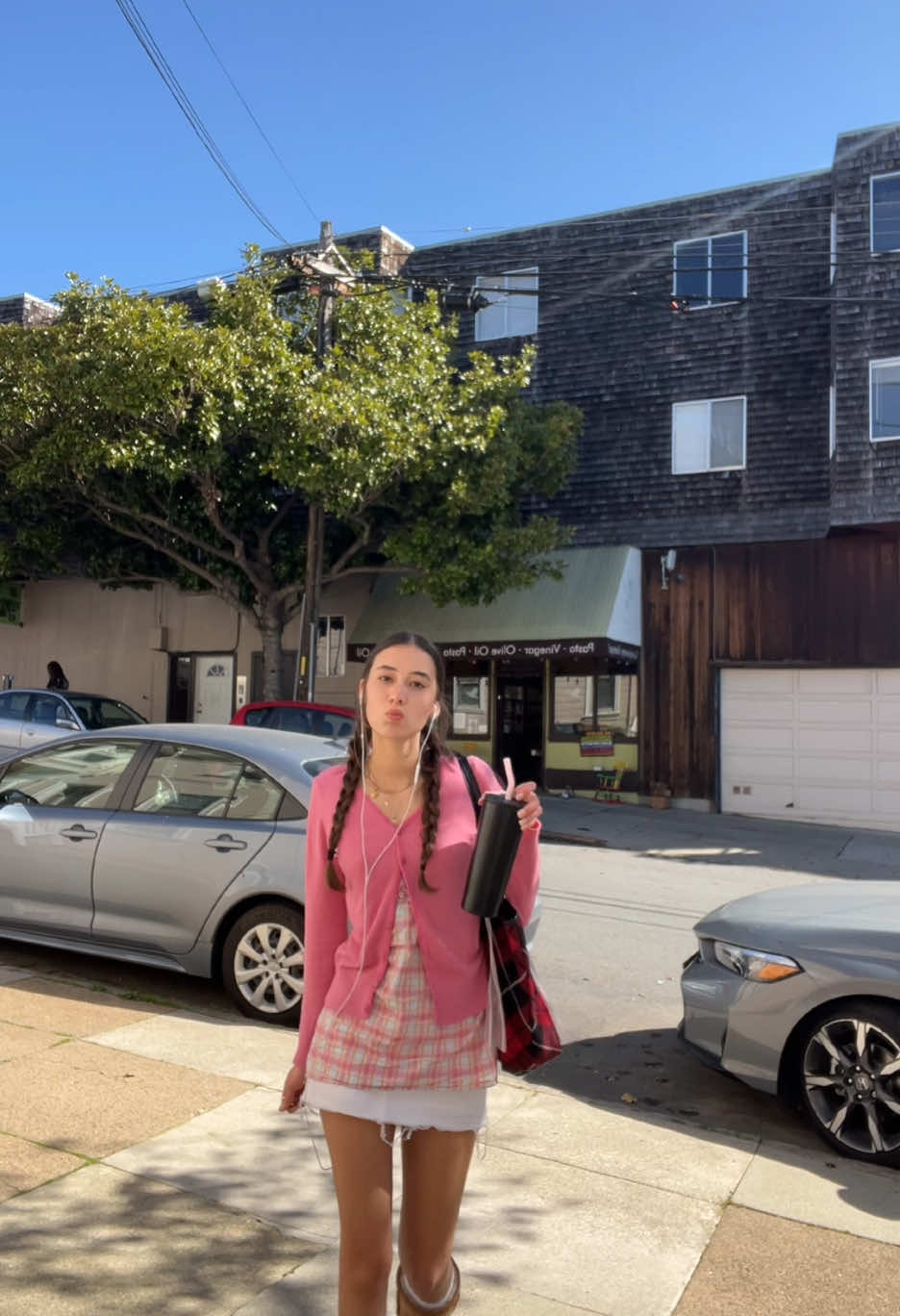 this song 4eva #tumblrgirl #outfit #ootdfashion #pink #sweater #fashion #sanfrancisco #fyp 