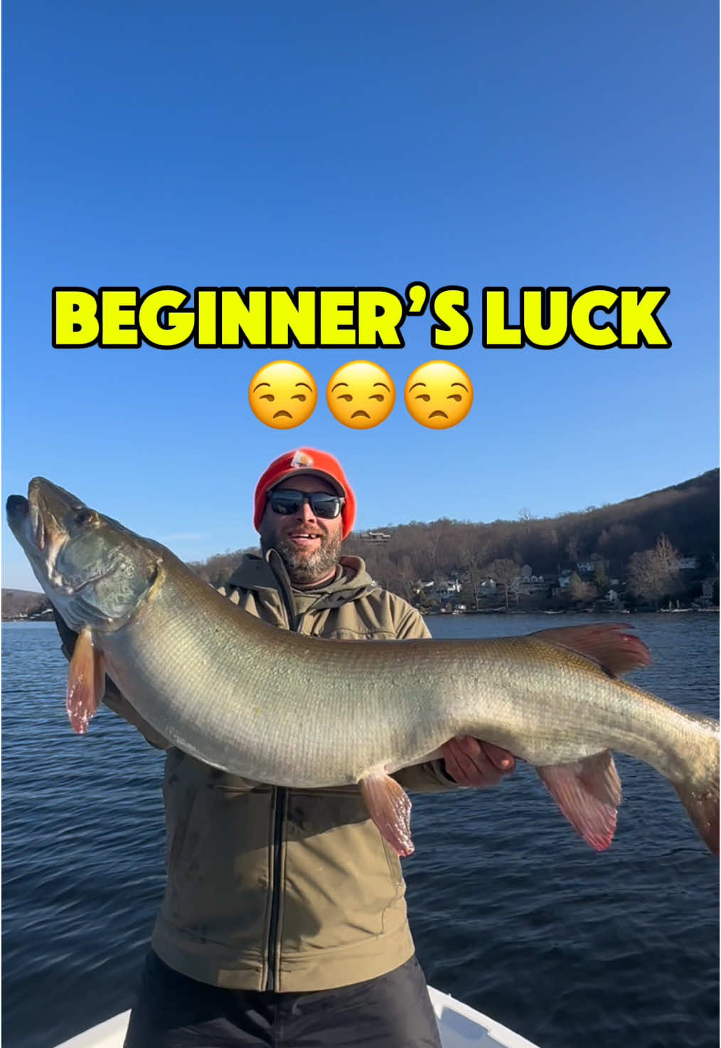 He caught the BIGGEST MUSKY EVER??? (Part 2) #fishing #fishtok #fyp #foryou