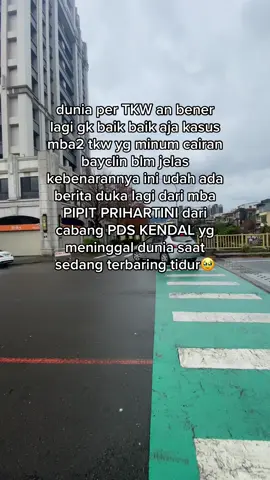 Husnul khotimah untuk mba nya , dan untuk para mba tkw di kuatkan lagi imannya , dan di luas kan lagi rasa sabarnya🥹#pmitaiwan🇲🇨🇹🇼 