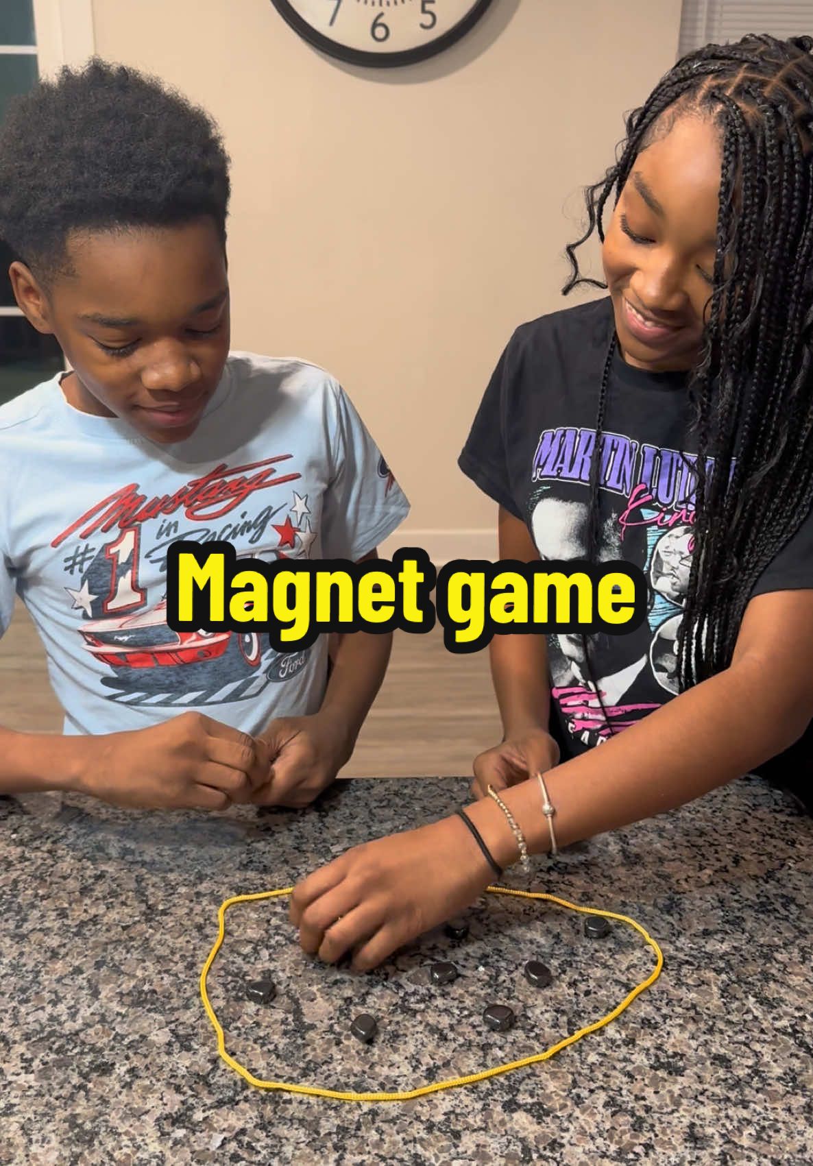 Replying to @CVW1975_0729  they actually liked this game 🧲 #FamilyFun #Siblings 